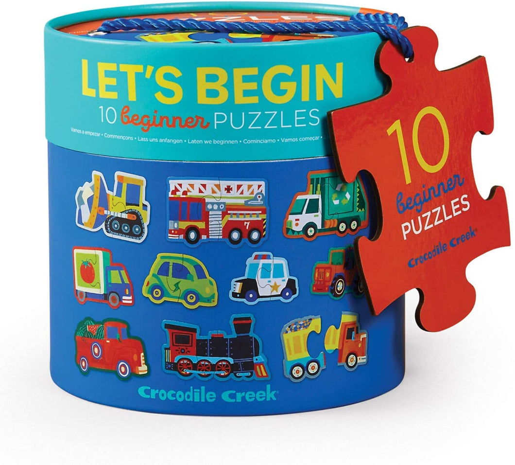 Let's Begin! Vehicles 2-Piece Puzzle