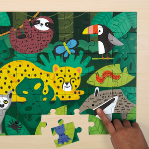 Fuzzy Puzzle Rainforest