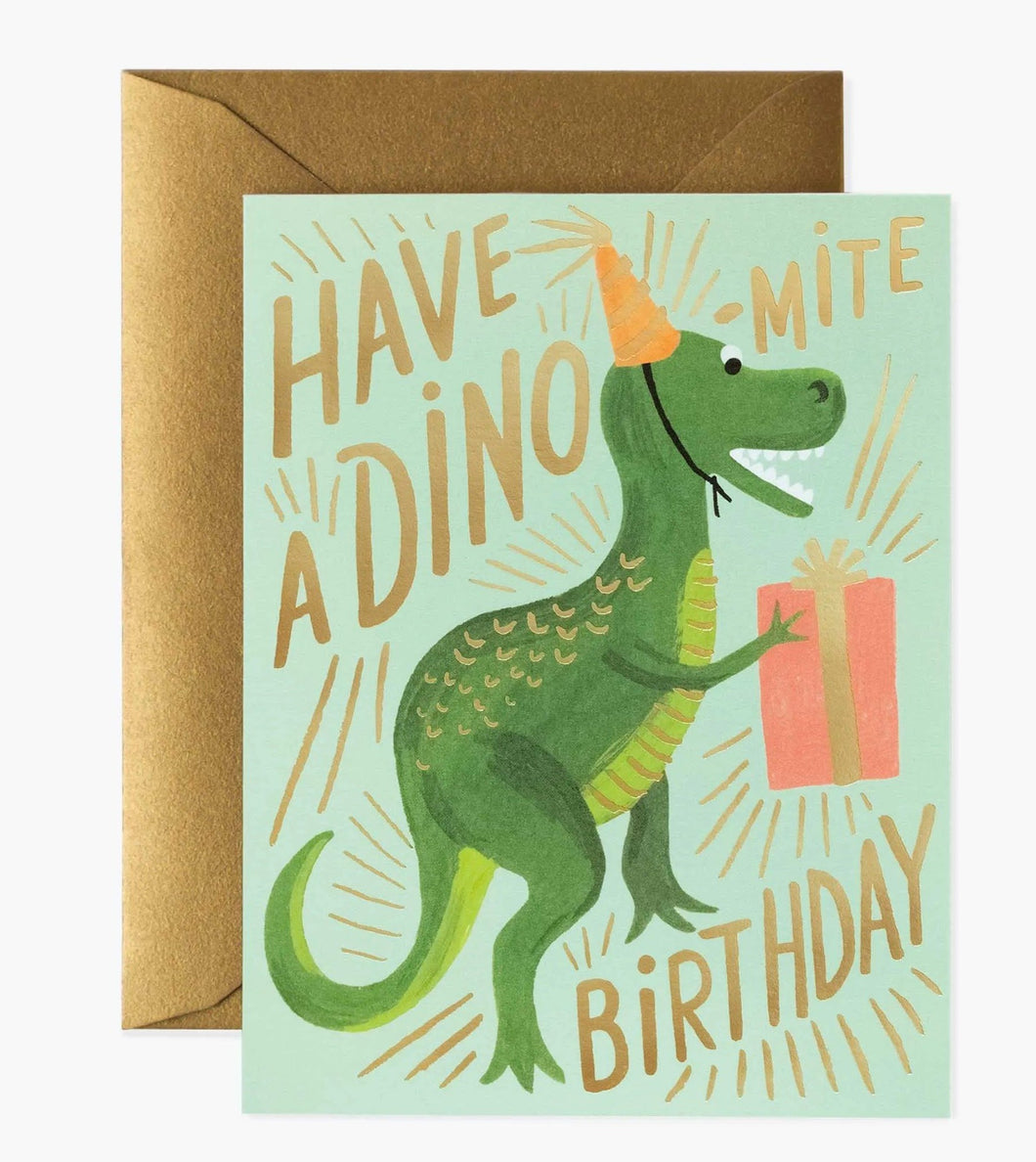 Card - Birthday Dino-Mite