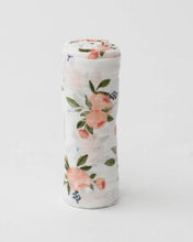 Load image into Gallery viewer, Swaddle Watercolor Rose
